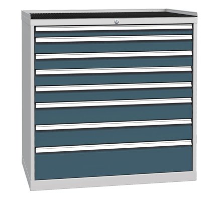 Zásuvková dielenská skriňa DPO 07D - 6