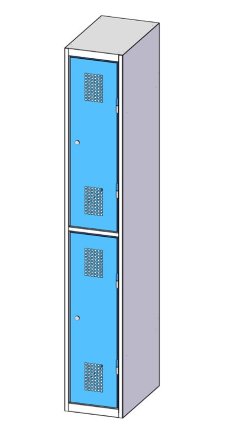 Šatňová skriňa delená XS22-18 - 3
