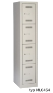 Šatníková skrinka BISLEY ML04S4