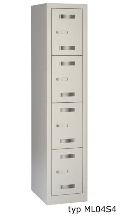 Šatníková skrinka BISLEY ML04S4