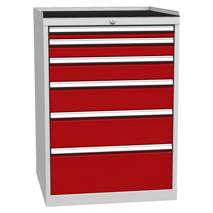 Zásuvková dielenská skriňa DPO 01F - 4