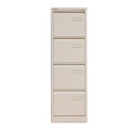 Kartotéka A4 - kovová kartotéka štvorzásuvková Bisley IPCCA14 krémová (av6, RAL 1013)