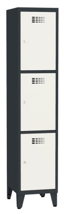 Šatňová skriňa kovová Sus 413 W šírka 400 mm - 7