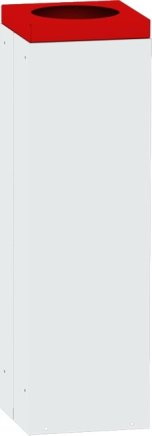 Hranatý odpadkový kôš s odnímacím vekom 2821 - 2