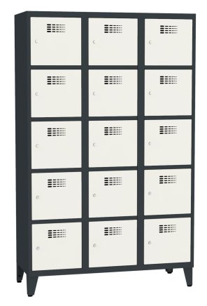 Šatňová skriňa kovová Sus 435 W šírka 1200 mm - 7