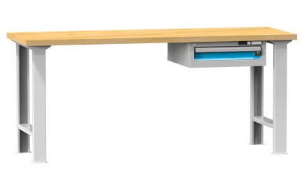 Dielenské stoly série P, šírka 2000, hĺbka 700 alebo 800, výška 880 alebo 890 mm (6 modelov)
