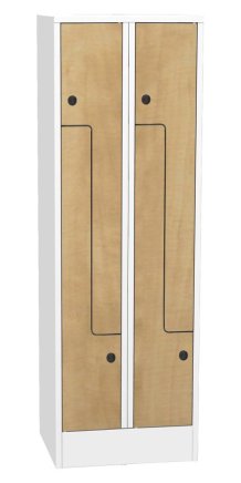Šatníková skrinka s lamino dverami typ SZS 32AL - 5