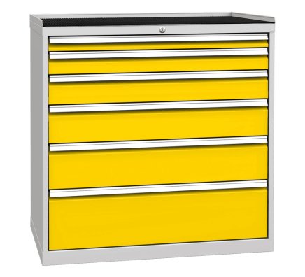 Zásuvková dielenská skriňa DPO 07F - 3