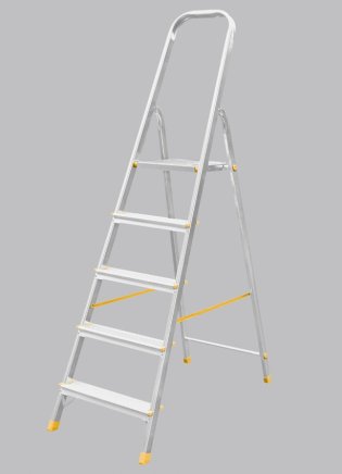 Hliníkové schodíky jednostranné Eurostyl 914 - 5