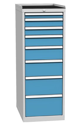 Zásuvková dielenská skriňa DPO 04A