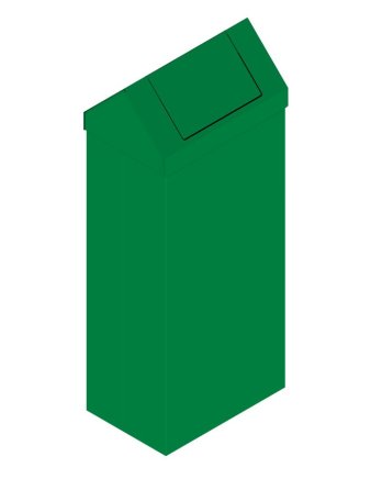 Odpadkový kôš typ KOS 1268 - 3