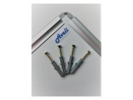 Jednodielna keramická tabuľa hliníkový rám 240x120 cm