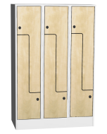 Šatníková skrinka s lamino dverami typ SZS 43AL