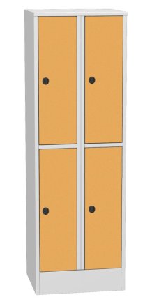 Šatníková skrinka s HPL dverami typ SHS 32AH - 3