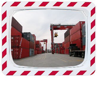 Dopravné zrkadlo Polymir - obdĺžnikové 556