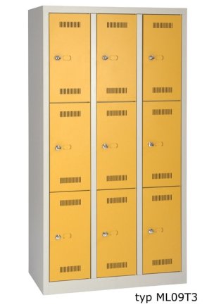 Šatníková skrinka BISLEY ML09T3