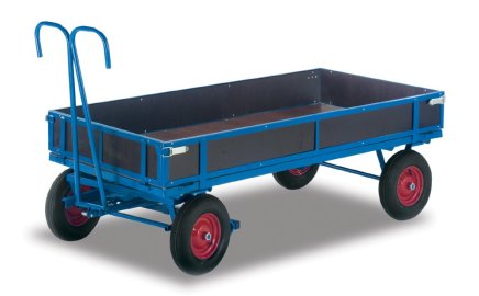 Ručný valníkový vozík s bočnicami zu-15201