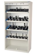 Skriňa pre NC nástroje s plastovou roletou 02.295.00A s výbavou