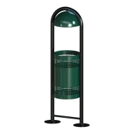 LUKAS kovový vonkajší kôš