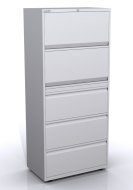 Skriňa so sklopnými dverami a zásuvkami SYC08/2/3