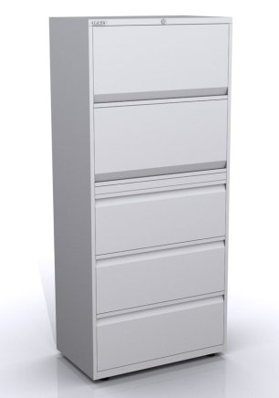 Skriňa so sklopnými dverami a zásuvkami SYC08/2/3