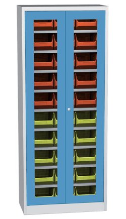 Dielenská skriňa Kovos SPP S2A_A_PB