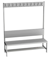 Šatňová lavica LAV 15V - šírka 1500 mm