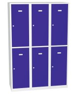 Šatníková skrinka s delenými dverami A8342
