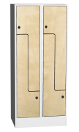 Šatníková skrinka s lamino dverami typ SZS 42AL