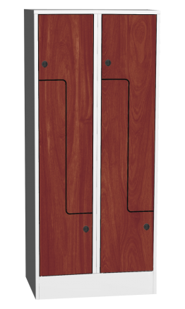 Šatníková skrinka s lamino dverami typ SZS 42AL - 3