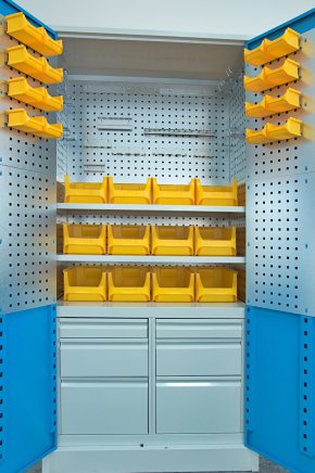 Vybavená dielenská skriňa Kovona S44204 - 6