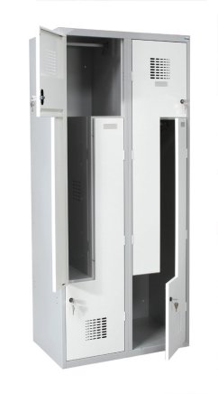 Šatňová skriňa kovová Sul 42 W šírka 800 mm - 7