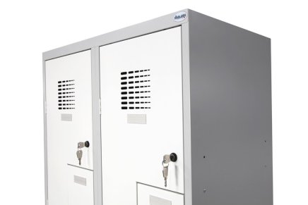 Šatňová skriňa kovová Sul 42 W šírka 800 mm - 6