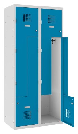Šatňová skriňa kovová Sul 42 W šírka 800 mm - 3
