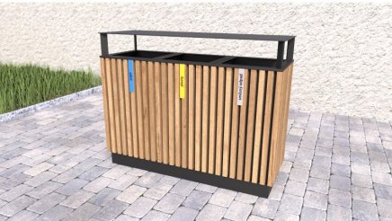 Kôš na triedený odpad Lamela II - 2