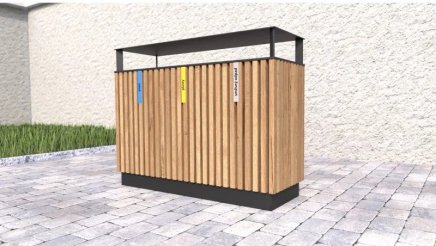 Kôš na triedený odpad Lamela II - 3