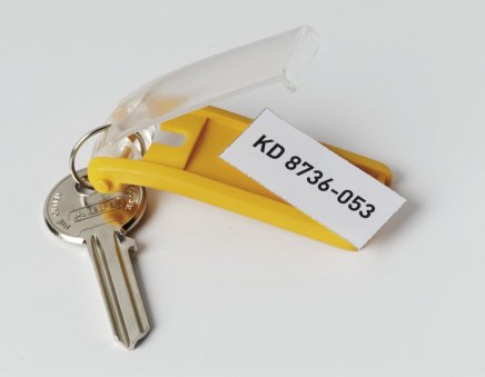 KEY CLIP kľúčenka - farba žltá - 2