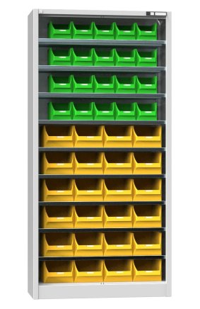 Skriňa s plastovými zásobníkmi UK1-B2