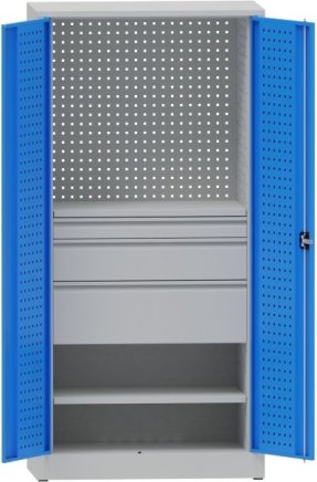 Dielenská skriňa se zásuvkami