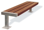 Parková masívna lavička Profi