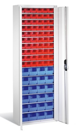 Dielenská skrinka s boxy CP 133113-22 (2 modely)