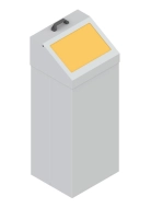 Odpadkový kôš typ KOS 1266