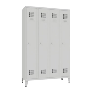Šatňová skriňa kovová na nohách Sum 341 W šírka 1200 mm