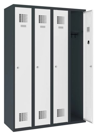 Šatňová skriňa kovová Sum 340 W šírka 1200 mm - 2