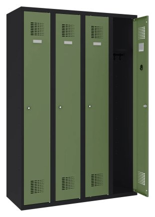 Šatňová skriňa kovová Sum 340 W šírka 1200 mm - 6