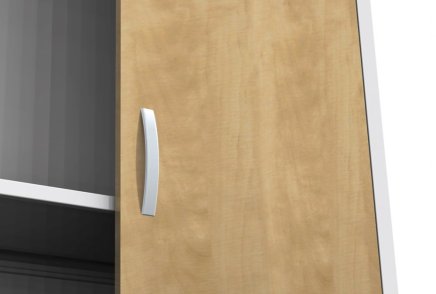 Kovová skriňa s lamino dverami typ SPS 01CL - 4