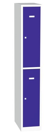 Šatníková skrinka s delenými dverami A8132