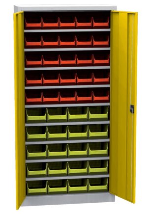 Dielenská skriňa Kovos SPP 11A prázdna (3 modely) - 3