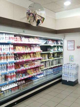 Štandardné zrkadlo guľaté - 104 - 2