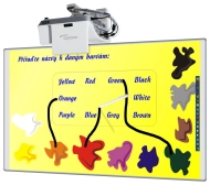 Manažér K 200x120 + rameno pre krátkou projekciu